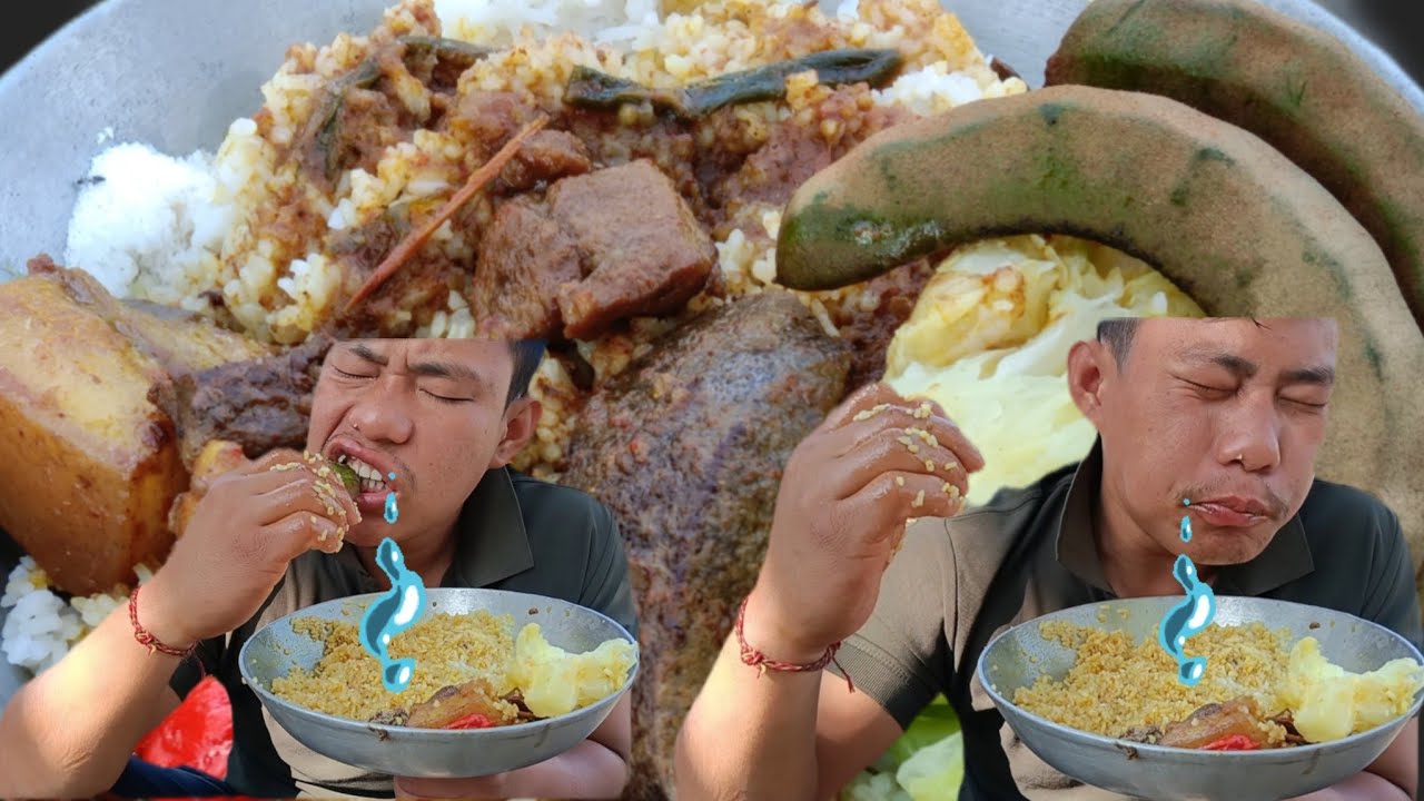 MUKBANG PORK  spicy 🥵 curry 🍛 n(Emli)🤤