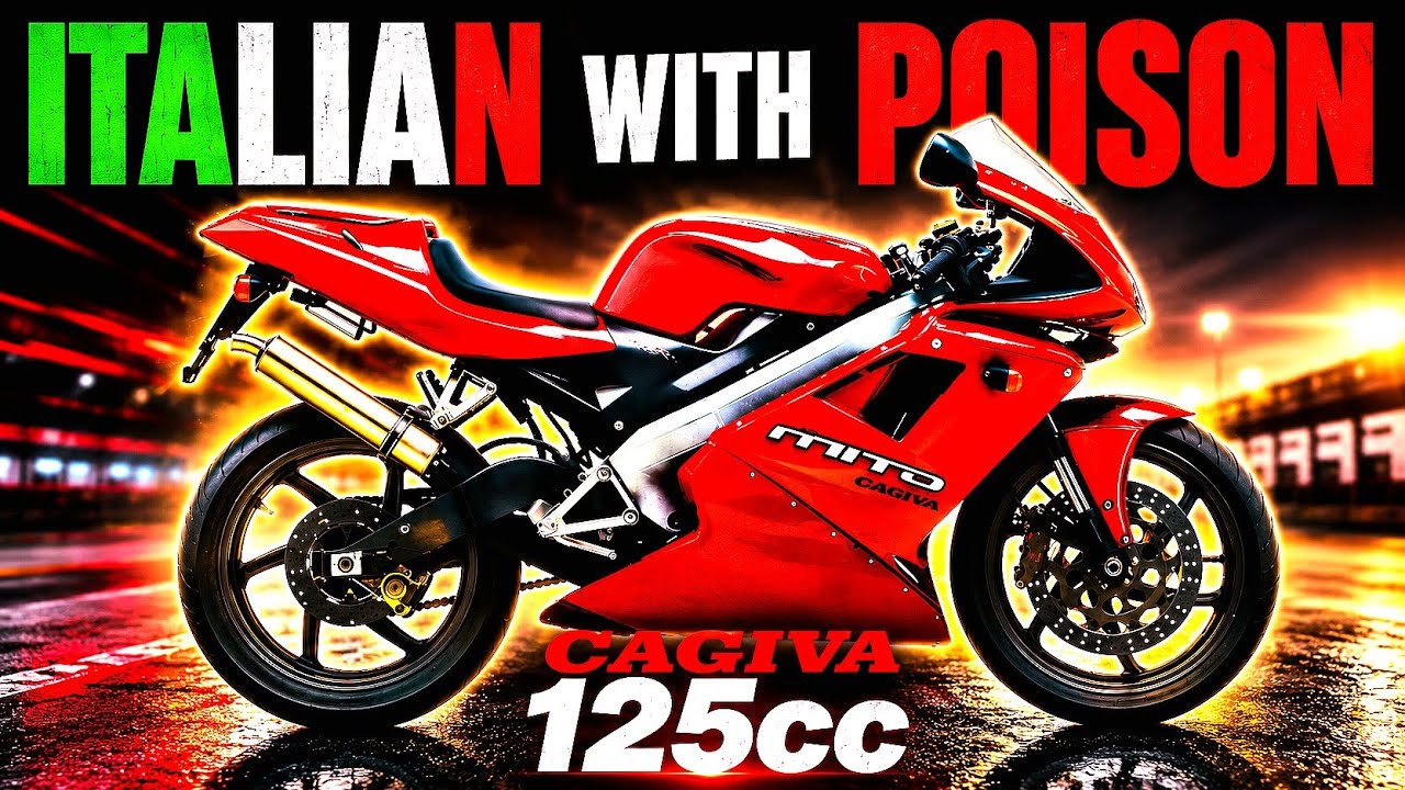🔥САМЫЙ БЕЗУМНЫЙ 125-кубовый мотоцикл в истории? Cagiva Mito, королева двухтактных мотоциклов