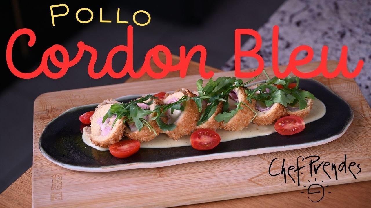 Pechugas de pollo a la CORDON BLEU. Te enseño a hacerlas Paso a Paso