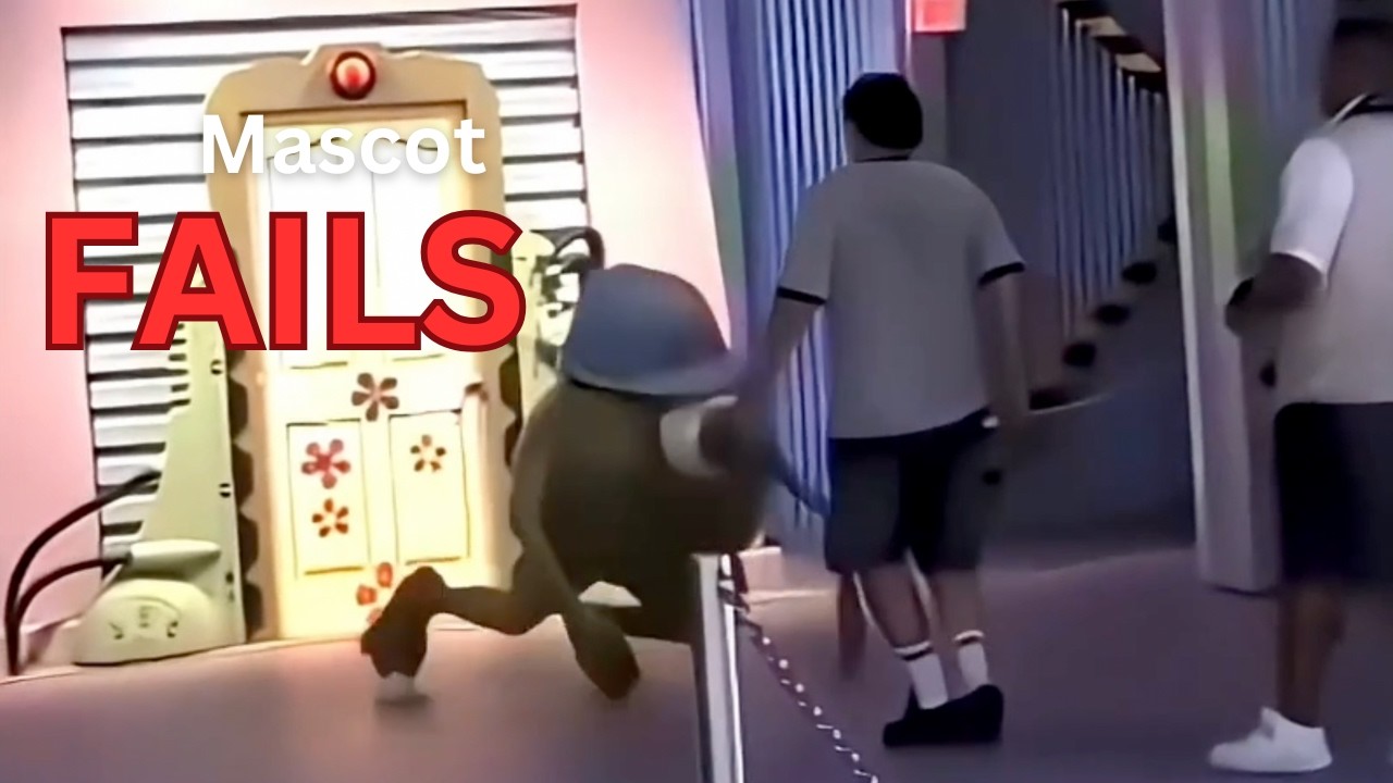 Mascot Fails and Funny Moment | Funniest Fails You Didn’t Expect 😂