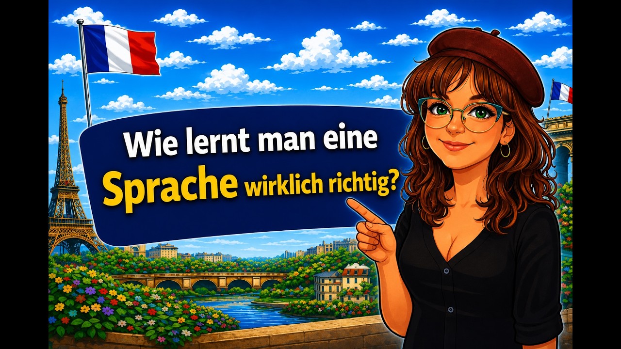 Wie man eine Sprache richtig lernt – realistische Tipps aus der Praxis (Französisch ohne Stress)