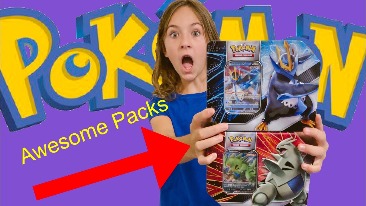 Tyranitar V & Empoleon V Tins