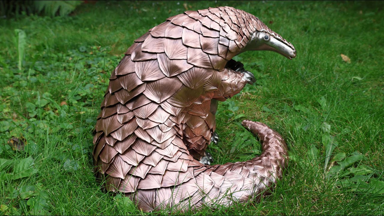 How to make a pangolin out of copper and steel