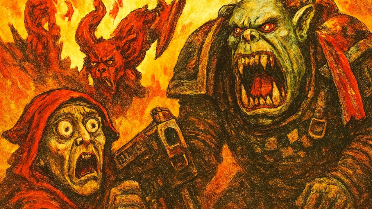 Así Es la Brutal Vida de un Orco en Warhammer 40K