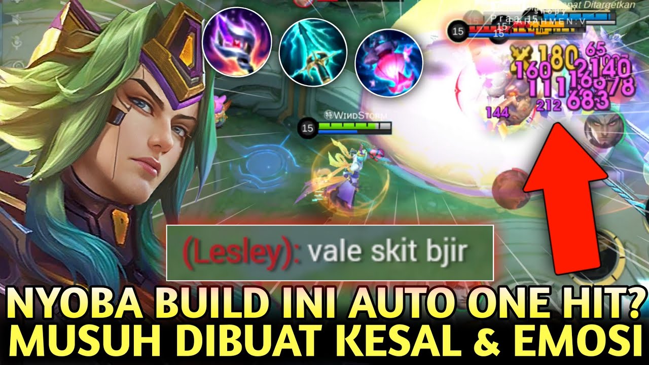 NYOBA MAIN VALE PAKE BUILD REVAMP INI DAMAGENYA SAKIT BANGAT AUTO ONE HIT!