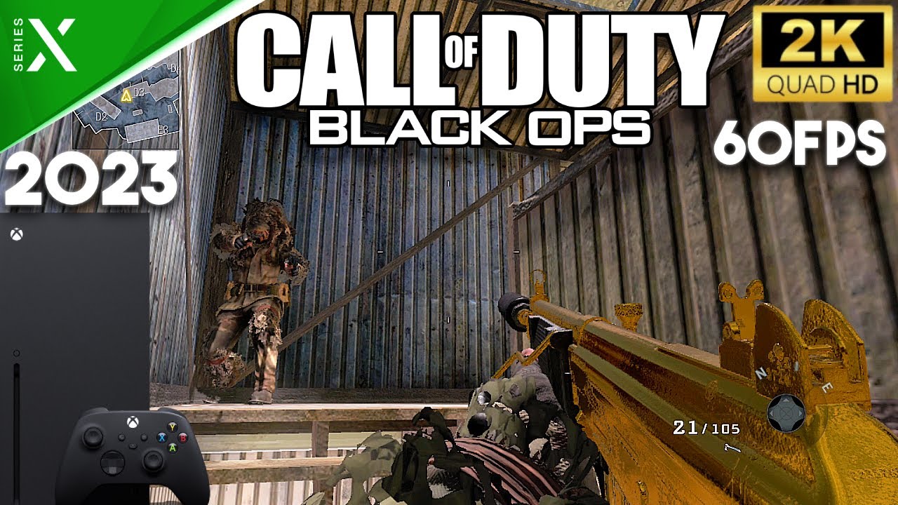 Call of Duty: Black Ops 1 - Xbox Series X Gameplay 2023 | FREE FOR ALL