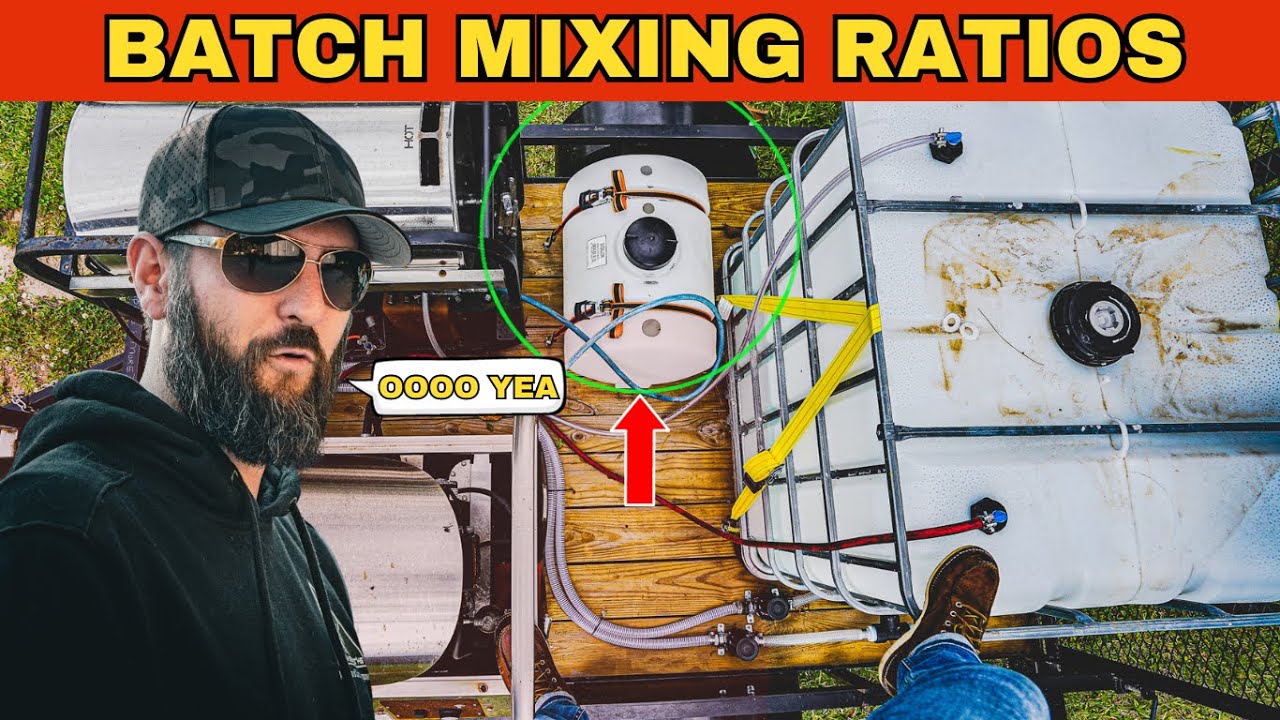 Batch Mixing Ratios | Pressure Washing | House Washing | Soft Washing + FREE calculator
