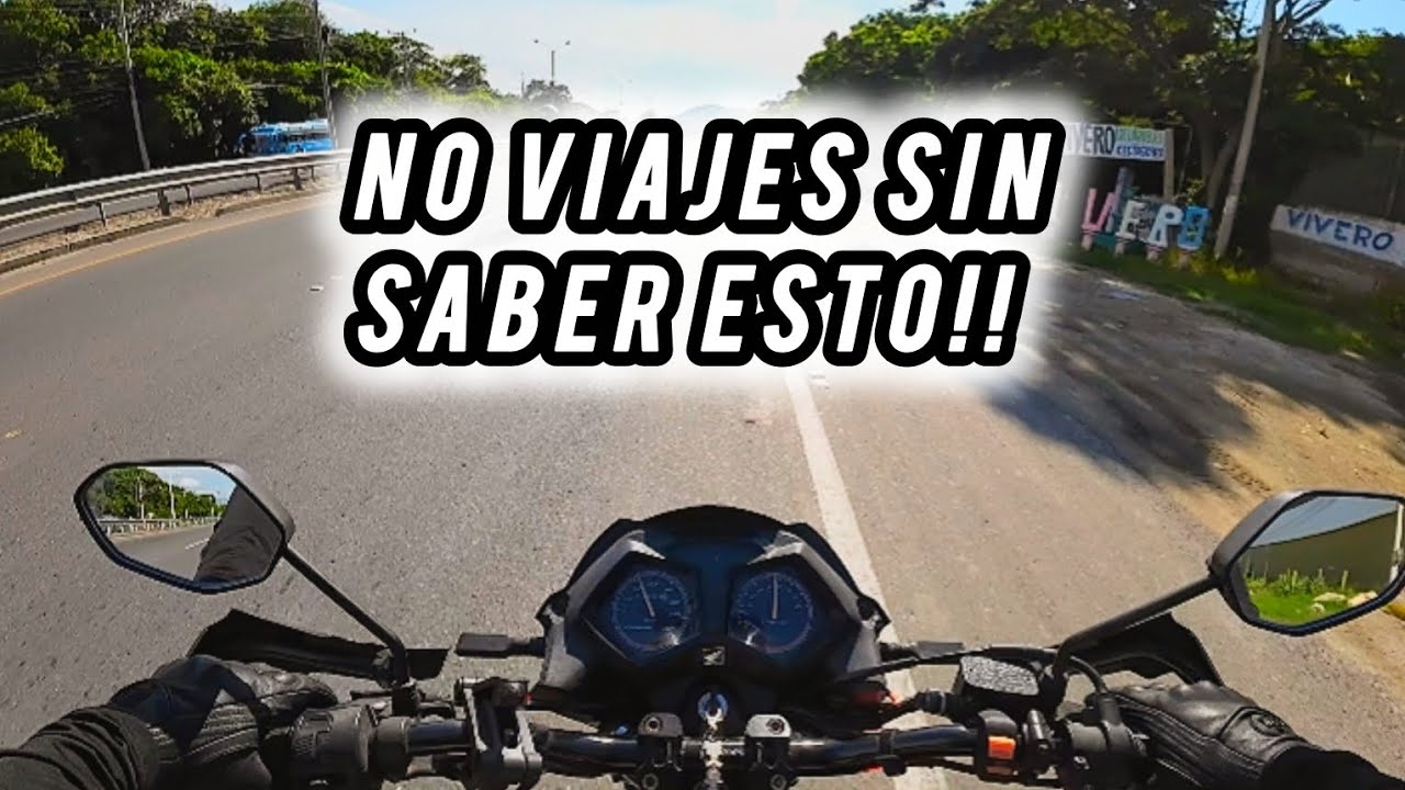 3 CONSEJOS PARA EMPEZAR A VIAJAR EN MOTO 👀 [Cap.115]