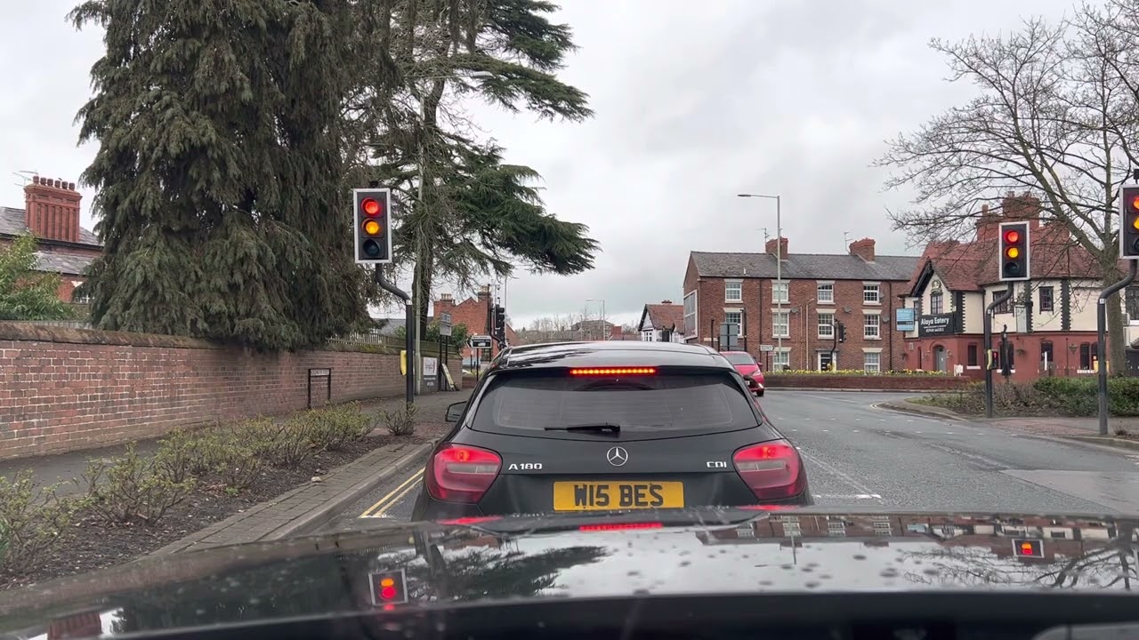 A little drive around Whitchurch Shropshire as we pass our favourite restaurant Wild Shropshire