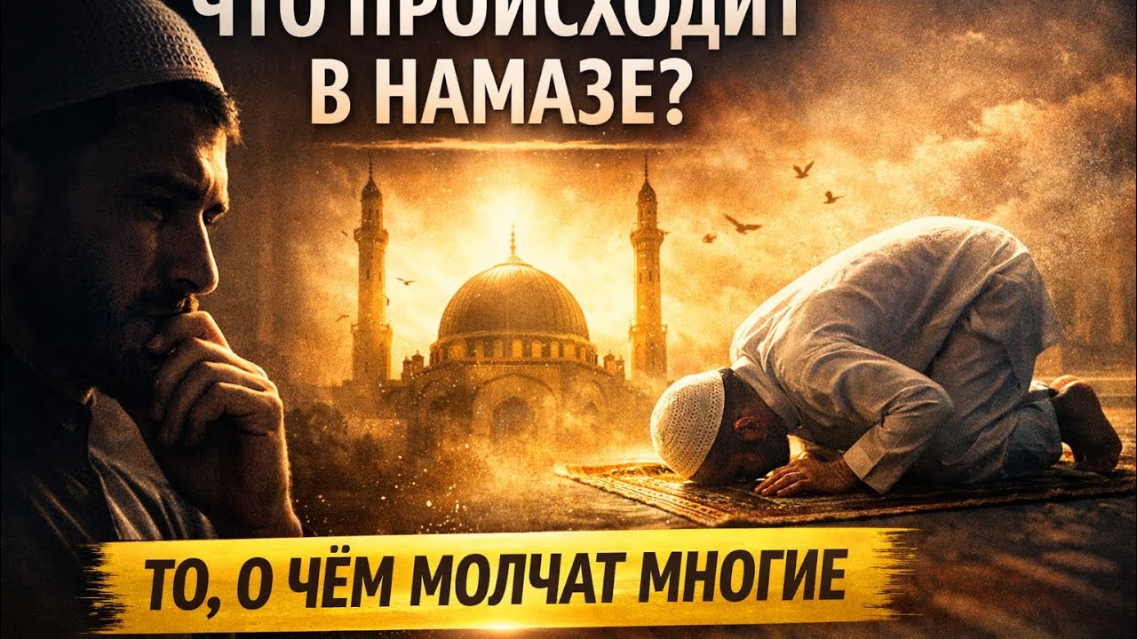 Вы когда-нибудь задумывались, что происходит во время намаза? | То, о чём молчат многие#намаз#ислам