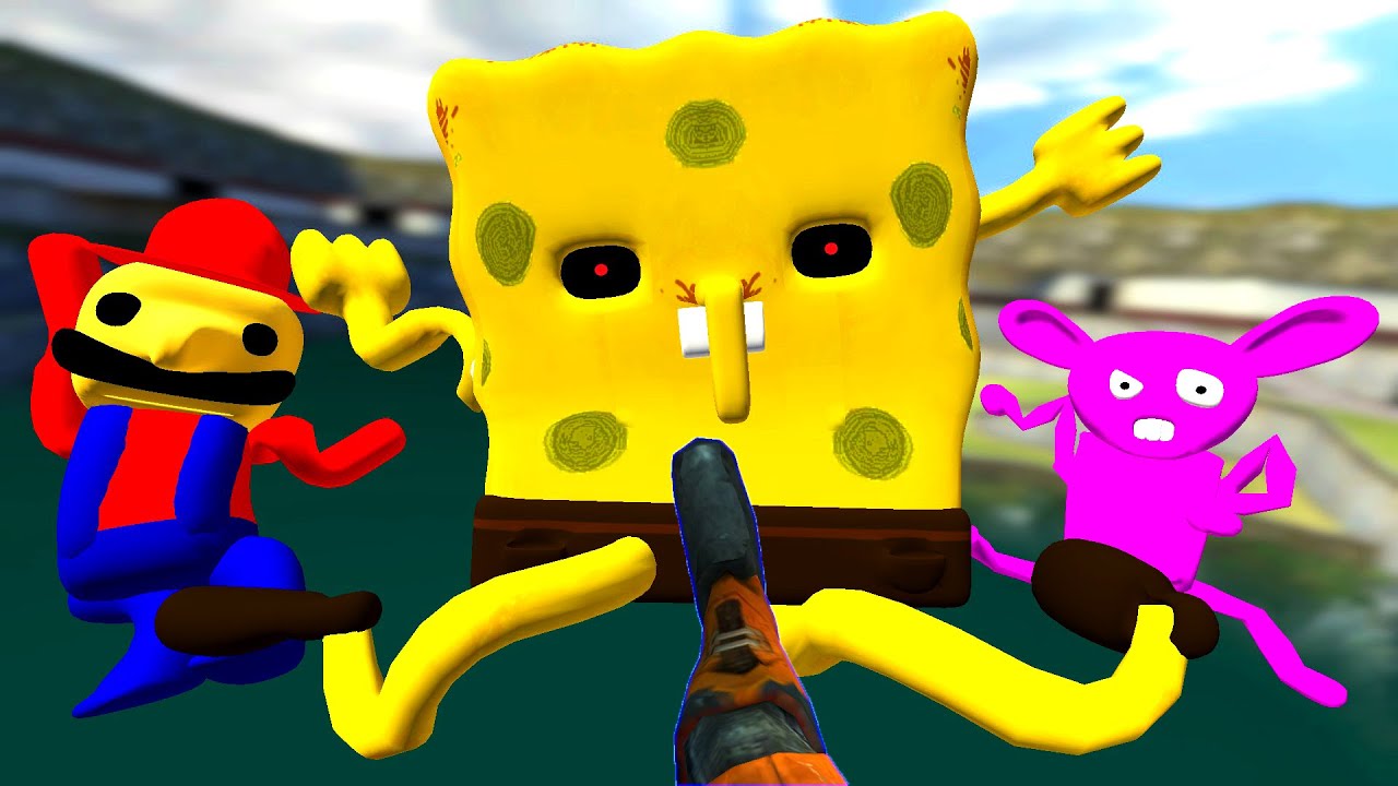 USE YOUR FEET TO TAKE DOWN ALL NEW UPDATED 3D SANIC CLONES MEMES in Garry's Mod !