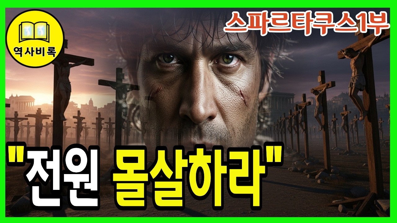스파르타쿠스1부[인류 역사상 가장 잔인한 6,000개의 기둥, 70명의 노예가 로마 정규군 3,000명을 몰살시킨 '악마의 전술'] 역사비록