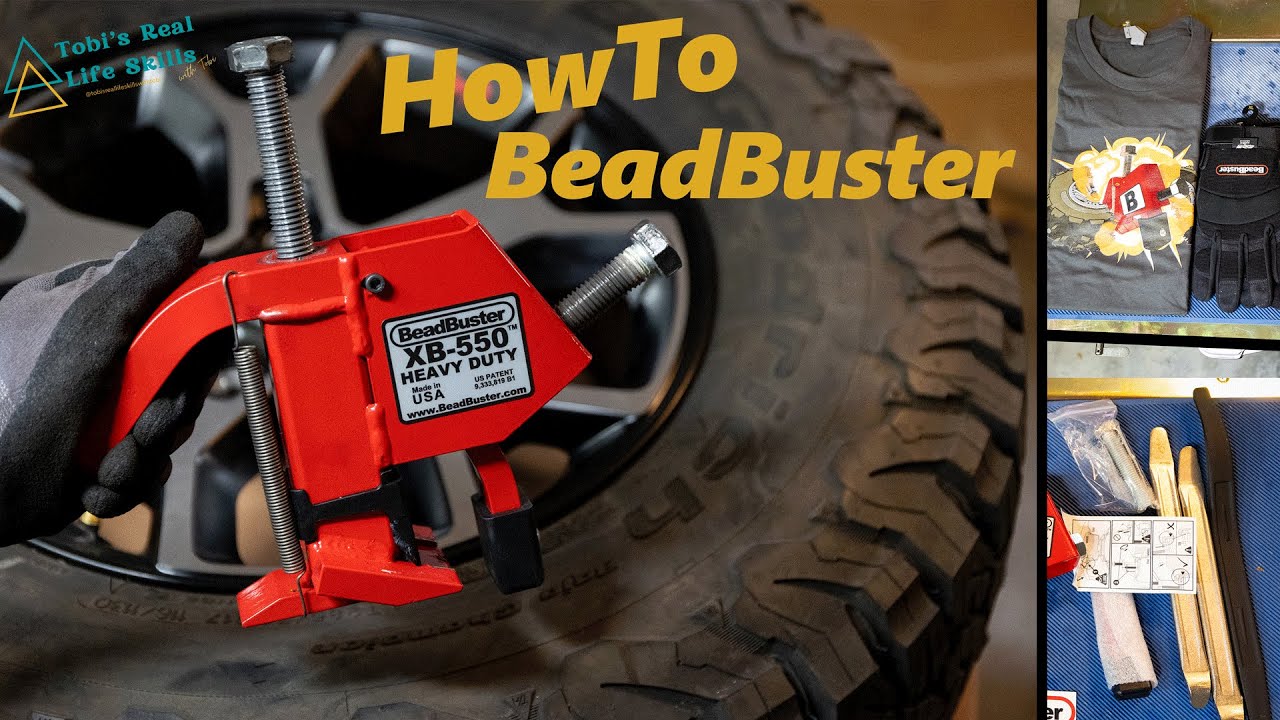 BeadBuster XB-550 Hevy Duty | Разрыв борта шины