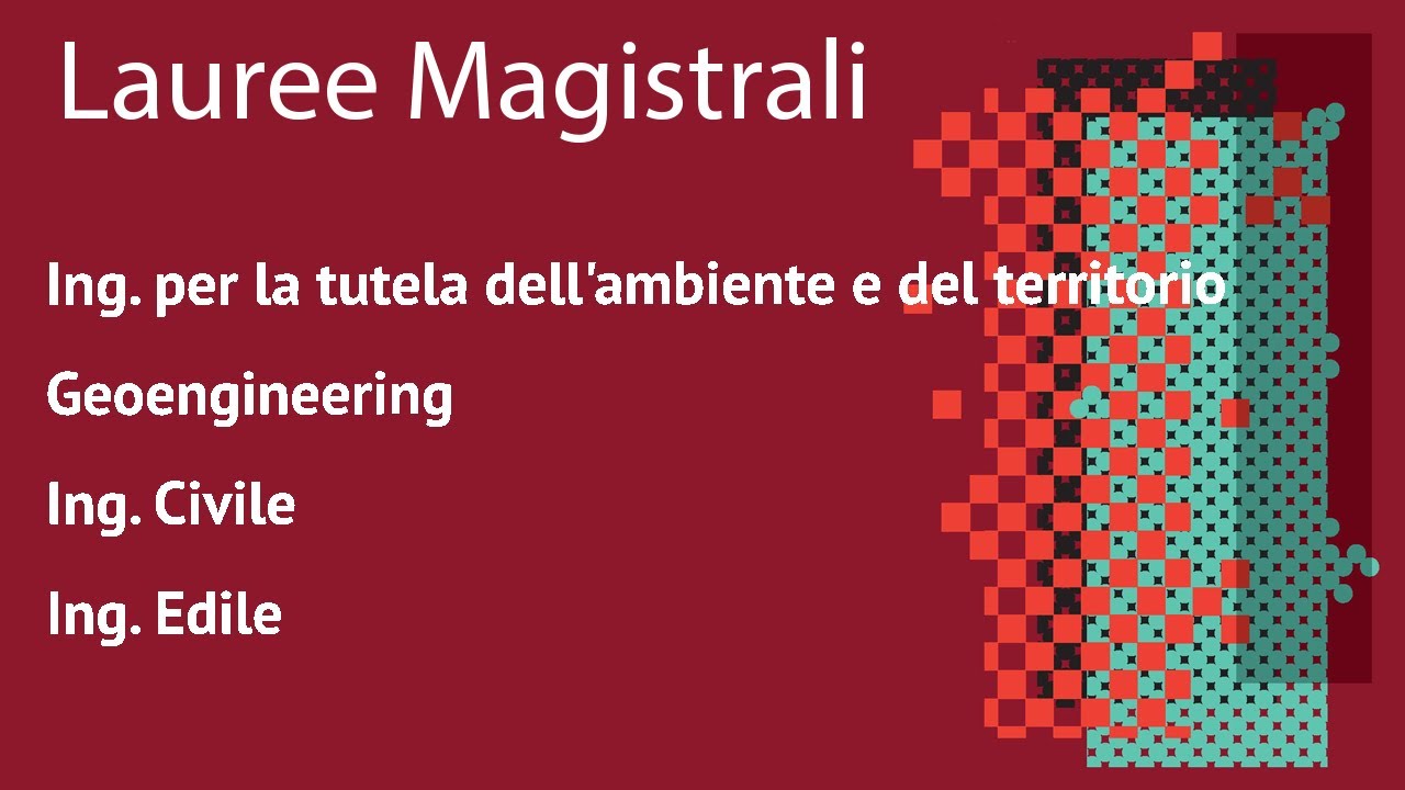 Open Day Magistrali - Area DICEA - 19 Giugno 2023