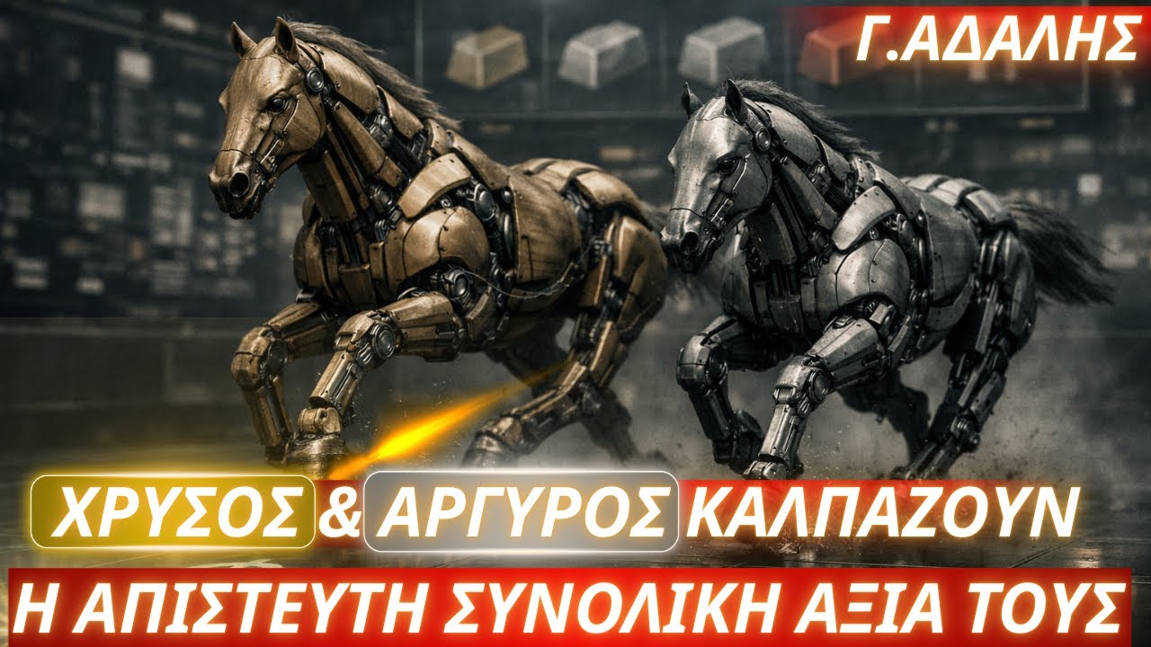 Γεώργιος Αδαλής: Χρυσός & άργυρος καταλαμβάνουν τον πλανήτη-Επενδυτική μανία & εκτόξευση τιμών