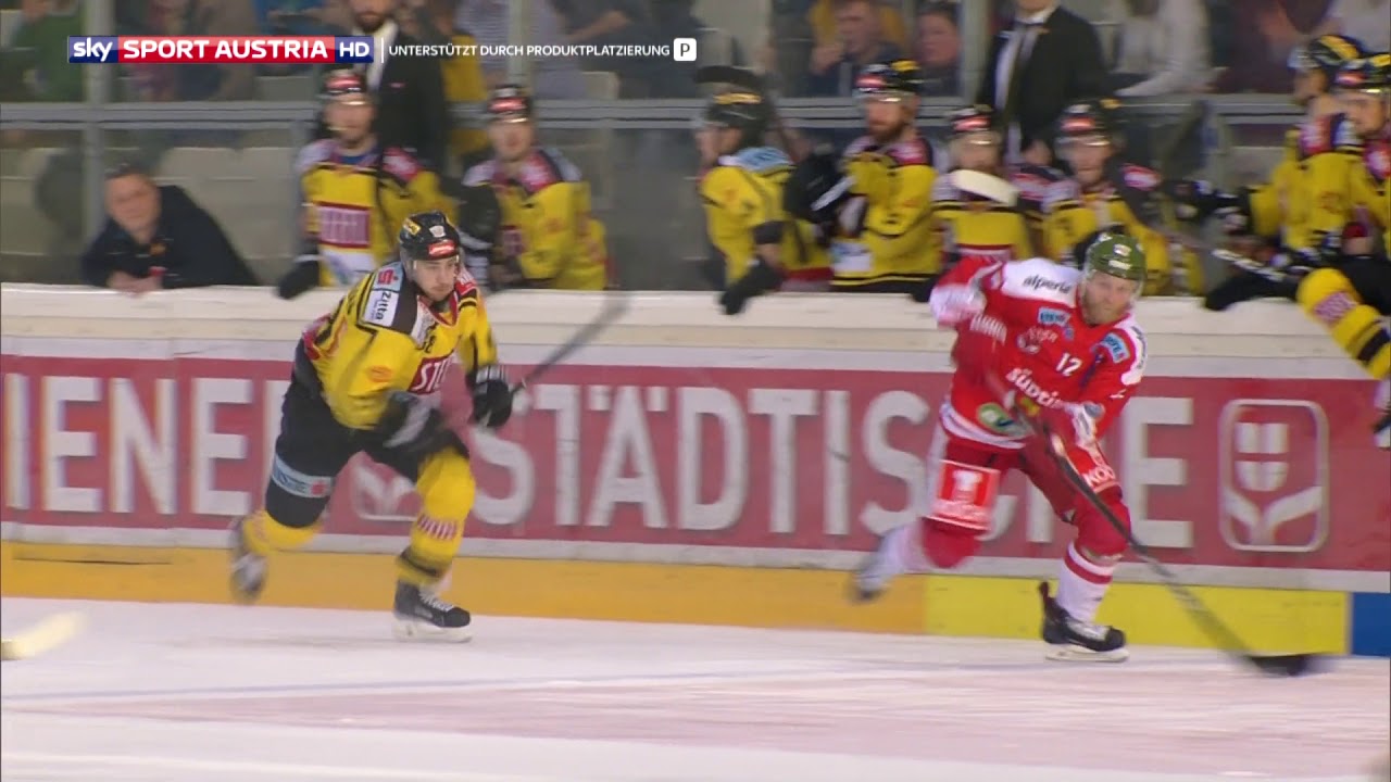Erste Bank Eishockey Liga 17/18, 5. Halbfinale: Vienna Capitals - HC Bozen 1:2