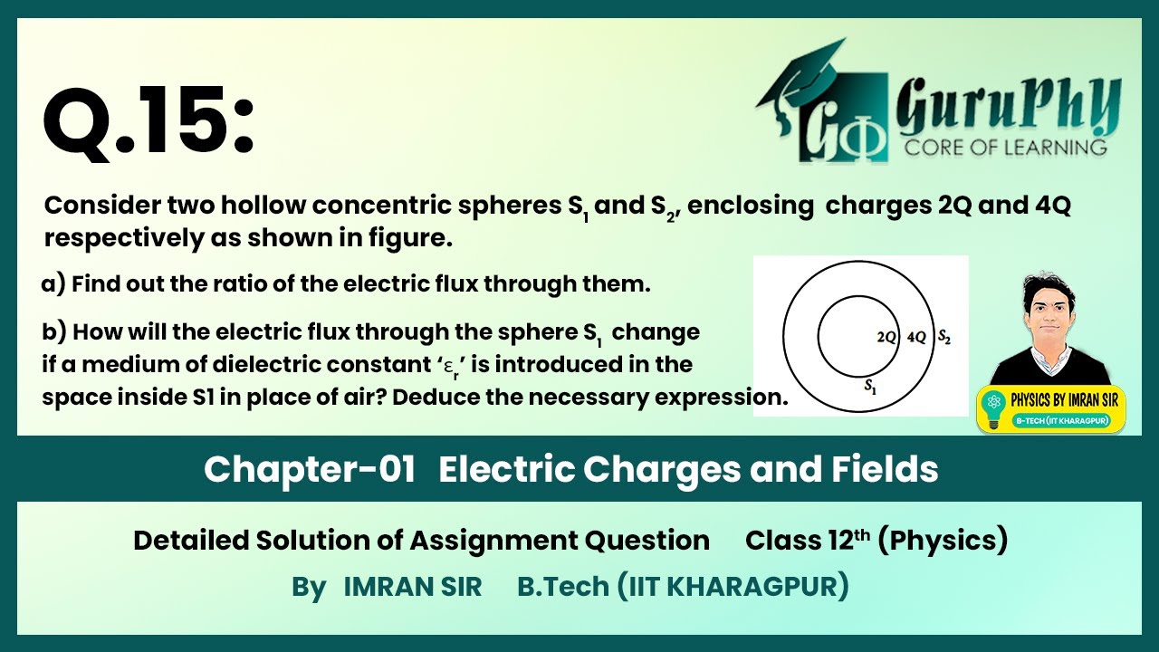 Ch01Q15 (Electric Charges & Fields) Assignment Solutions