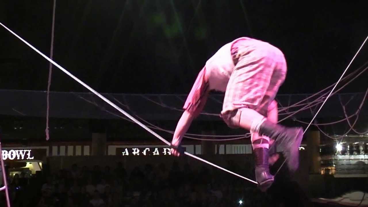 2012-6-20 Slack wire sensation from Russia at Circus Circus