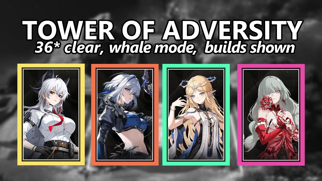 2.7 - 2.8 Tower of Adversity [TOA] 36* Clear | WHALE MODE | Builds Shown | Wuthering Waves [WuWa]