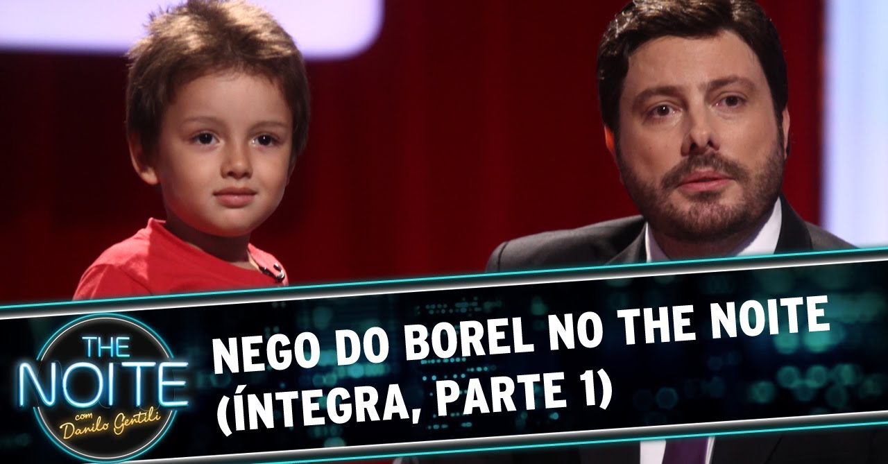 Nego do Borel no The Noite - 20/03/14 (Parte 1)