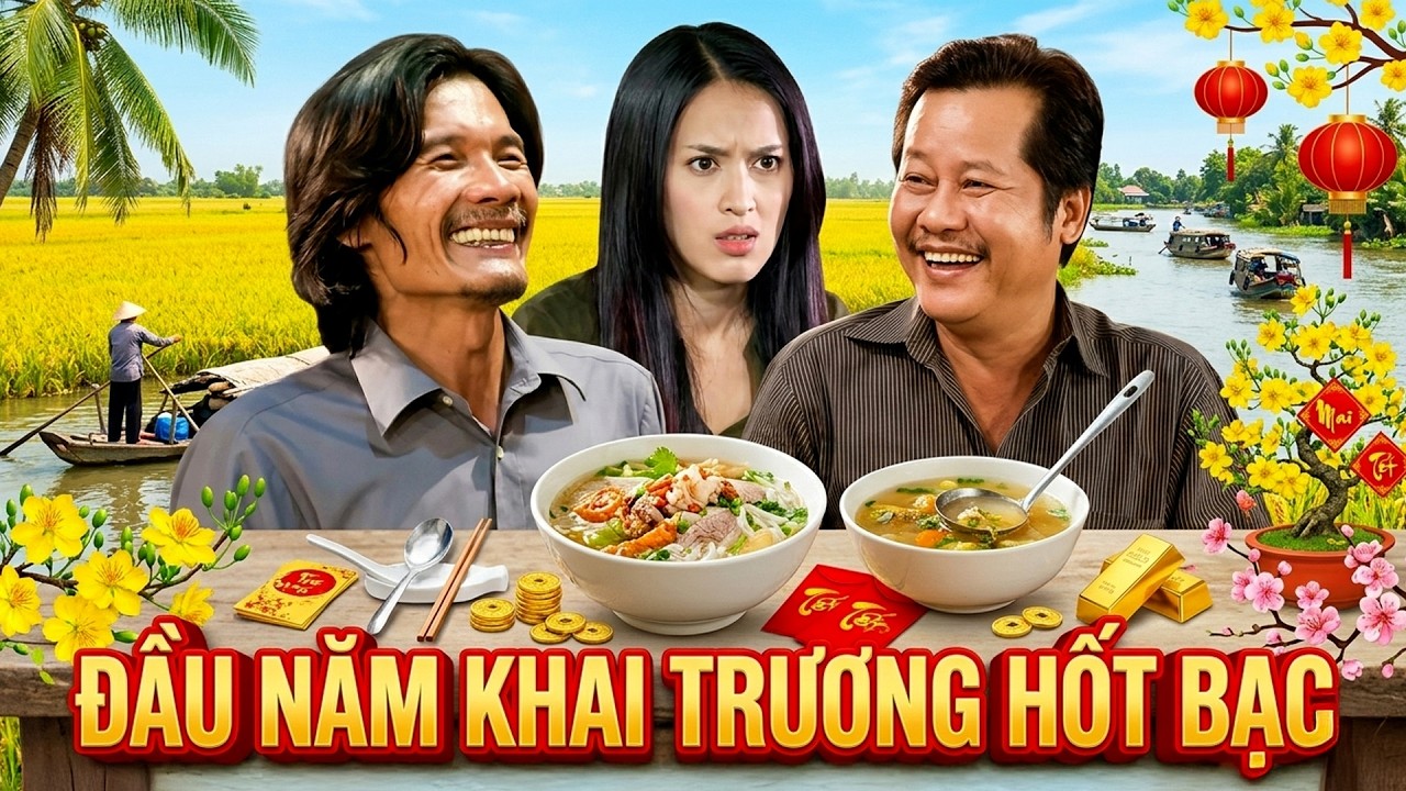 Phim Tết Miền Tây 2026 | ĐẦU NĂM KHAI TRƯƠNG HỐT BẠC | Phim Hài Tết Mới Hay 2026 | Phim Hay 2026