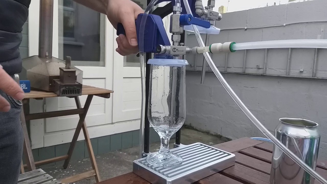 Tapcooler dual head Beer can filler