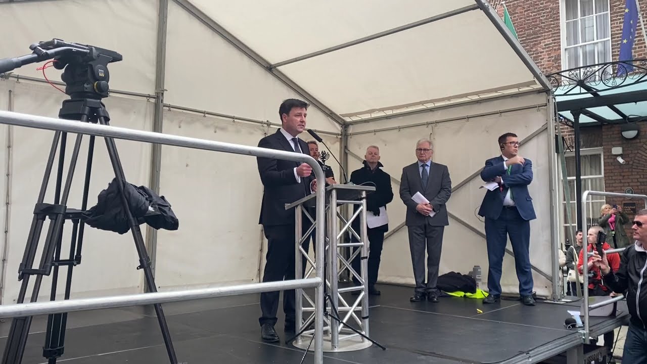 VFI President John Clendennen speech at the 'Day of Action' protest march 15th October 2024
