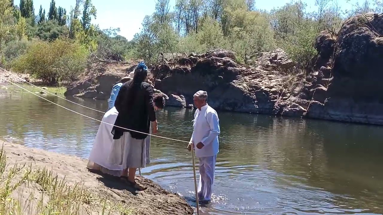 Extracto bautismo templo pentecostal 🇨🇱🙏Quillón 