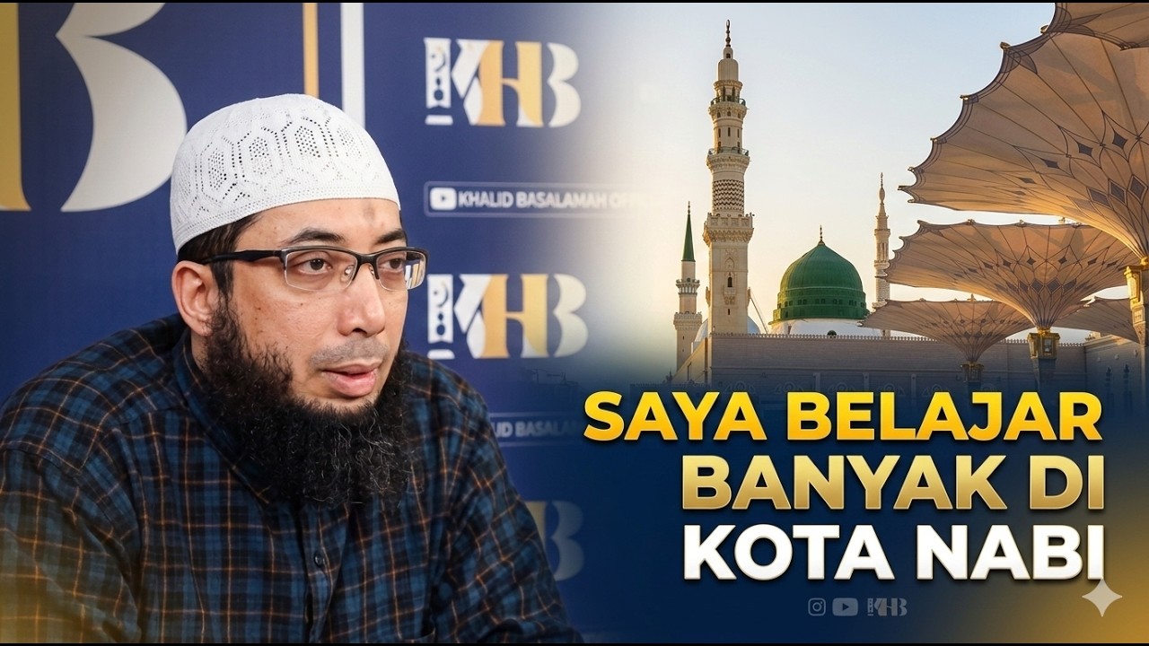 Kisah Perjuangan Ustadz Khalid Basalamah Saat Menuntut Ilmu di Madinah