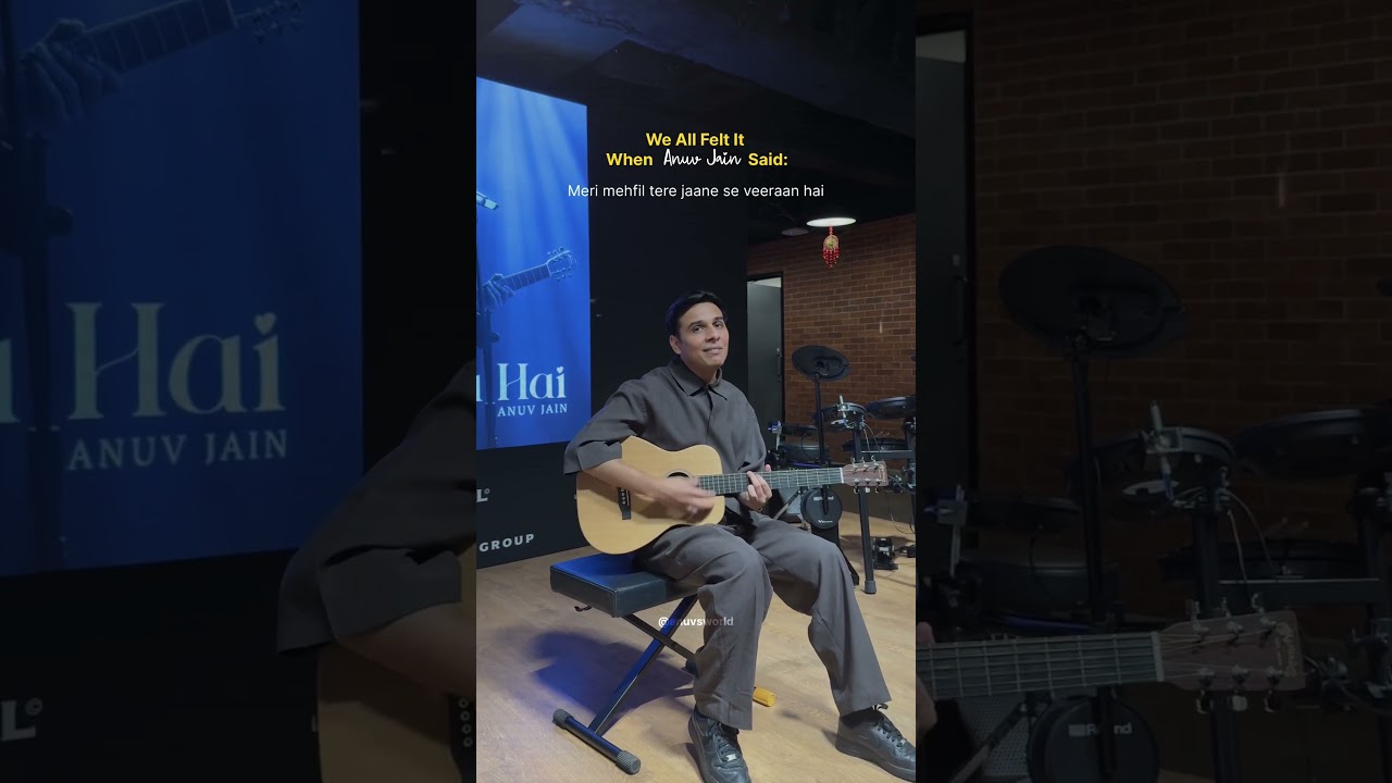 Arz Kiya Hai - Anuv Jain l Anuv Jain X Coke Studio Bharat | Arz Kiya Hai Live l #anuvsworld