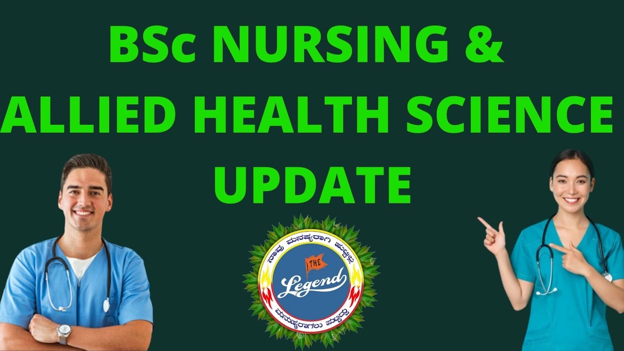 BSc Nursing,BPT & Allied Health Science - Merit List - Seat Matrix - Counselling Schedule
