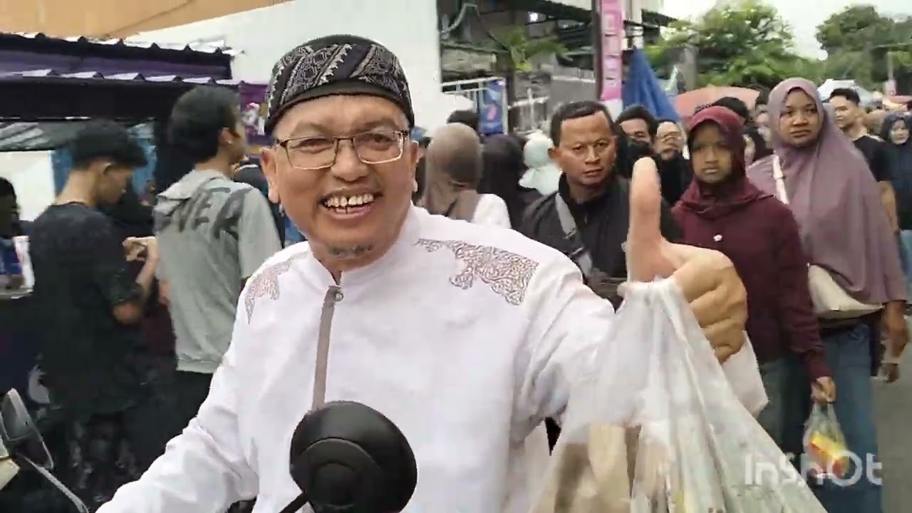 Pasar Takjil Sore Kampung Ramadhan Masjid Jogokariyan Hari Ke 12.