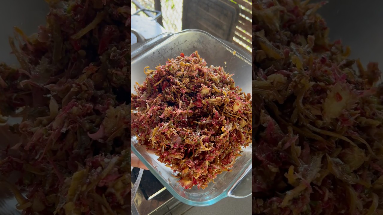 Sambal Bunga Kantan. 