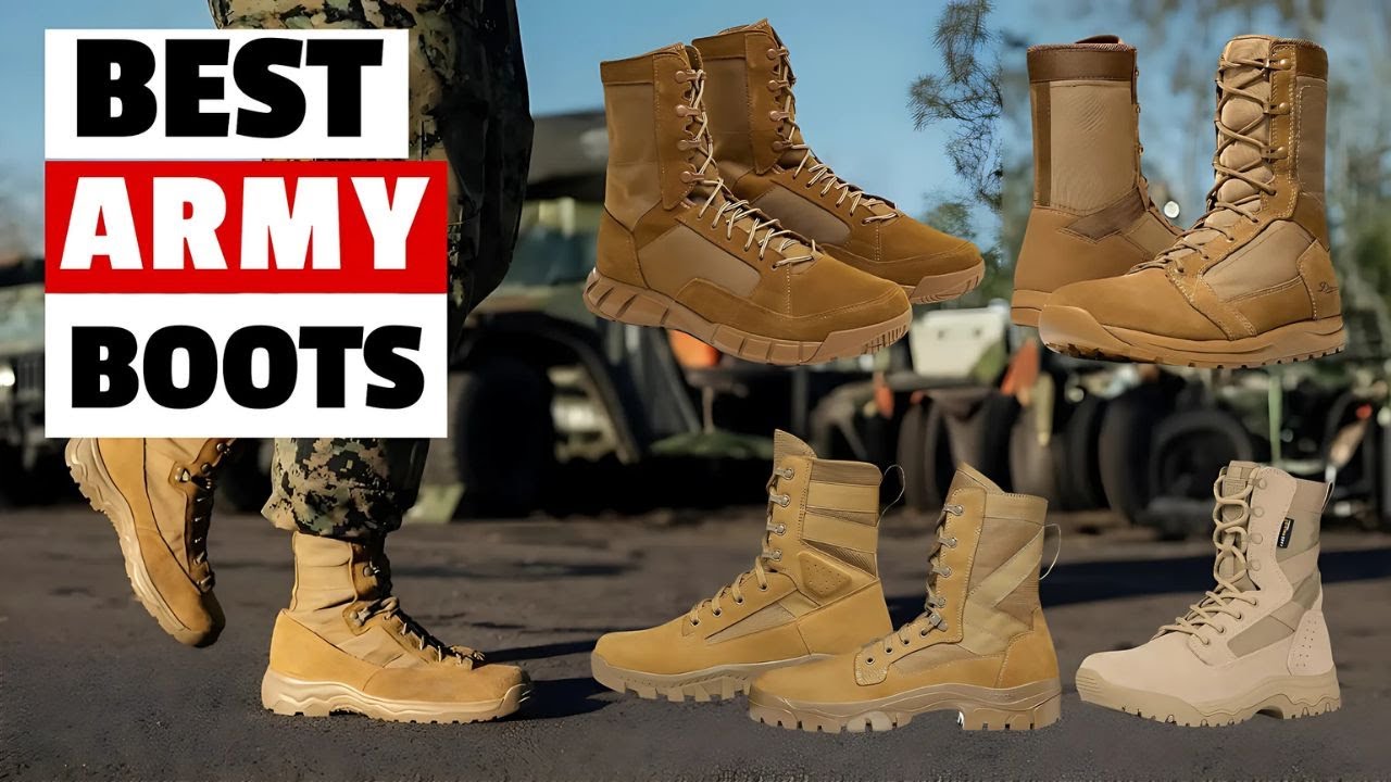 Best Army Boots 2025 🥾 Top 5 Tactical & Military-Grade Boots | TechMirror