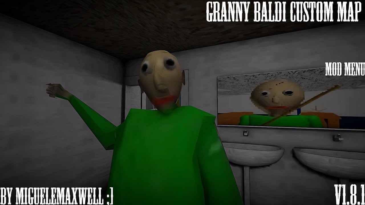 Granny Baldi Custom Map Mod 
