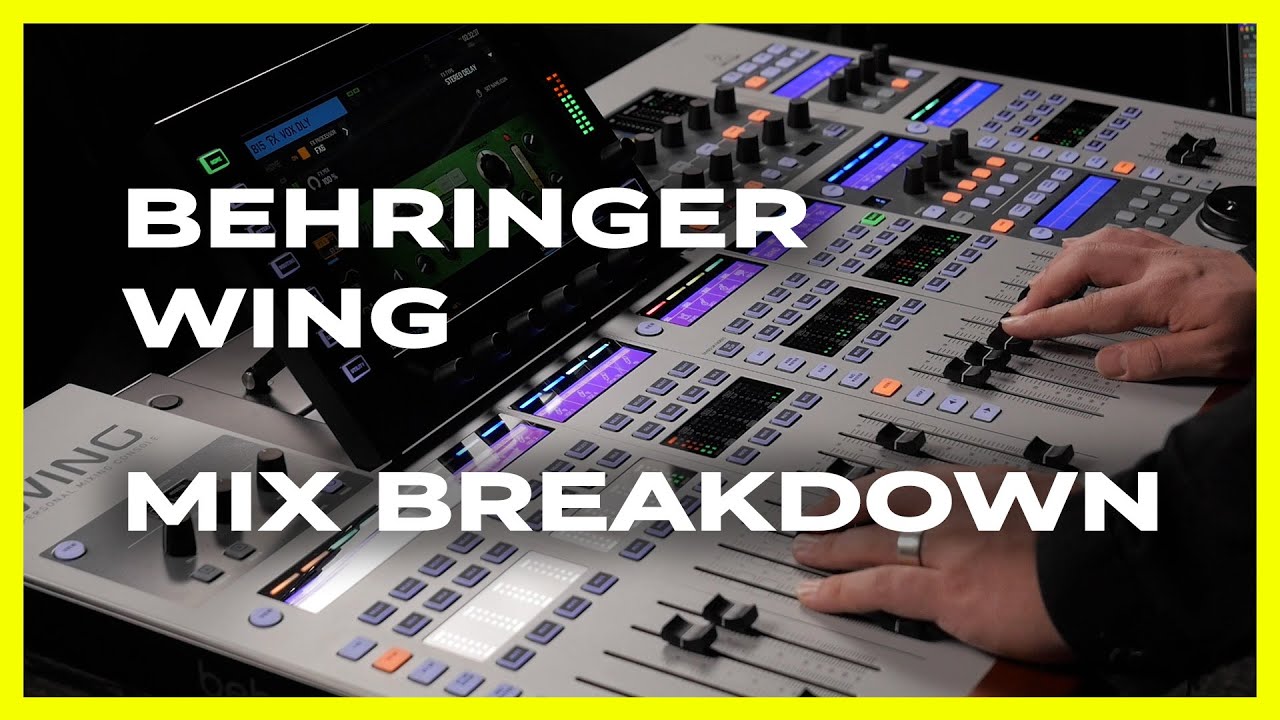 IS WAVES SUPERRACK OBSOLETE? - Behringer Wing Mix Breakdown