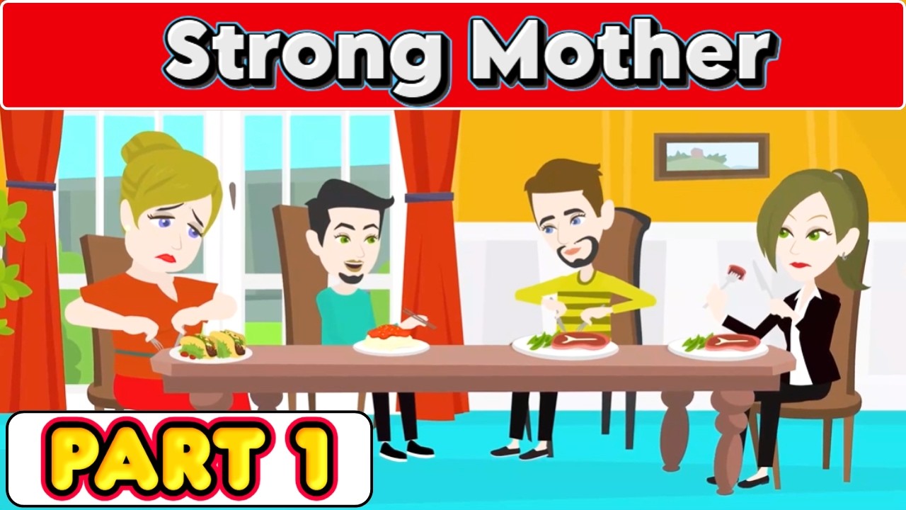 Strong Mother PART 1 | English Animated Stories | Learn Simple English | JAZZY ENGLISH STORIES