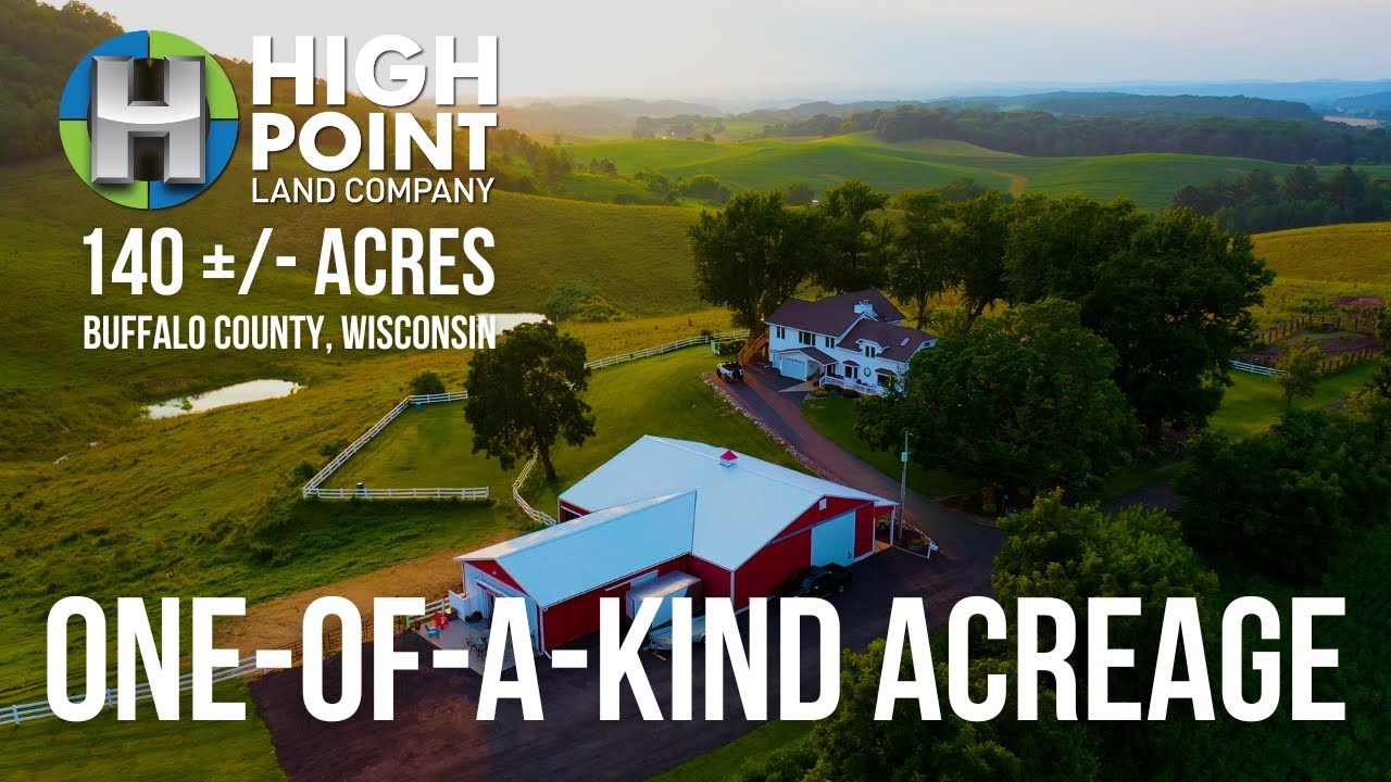 Wisconsin Home For Sale In A Midwestern Paradise | 140 +/- Acres Buffalo County, WI