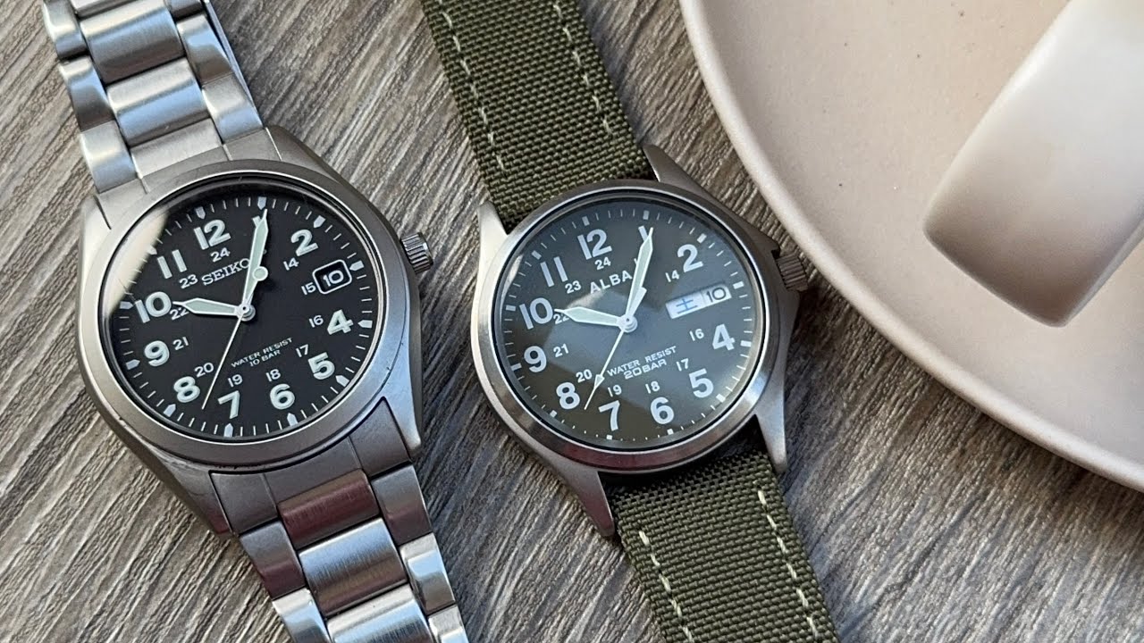 Duet Seiko X Alba Famous Field Watches/ Military Watches