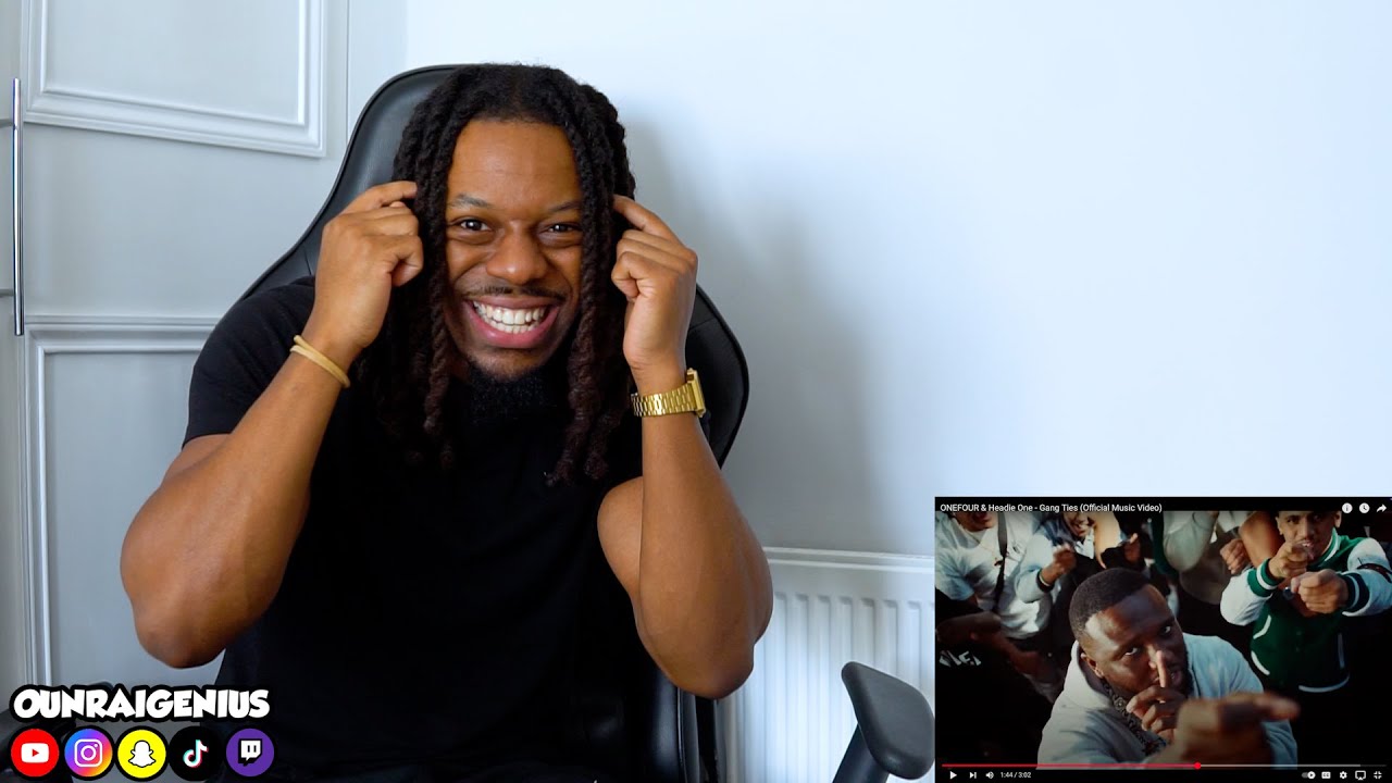 ONEFOUR & Headie One - Gang Ties (Official Music Video) | Genius Reaction