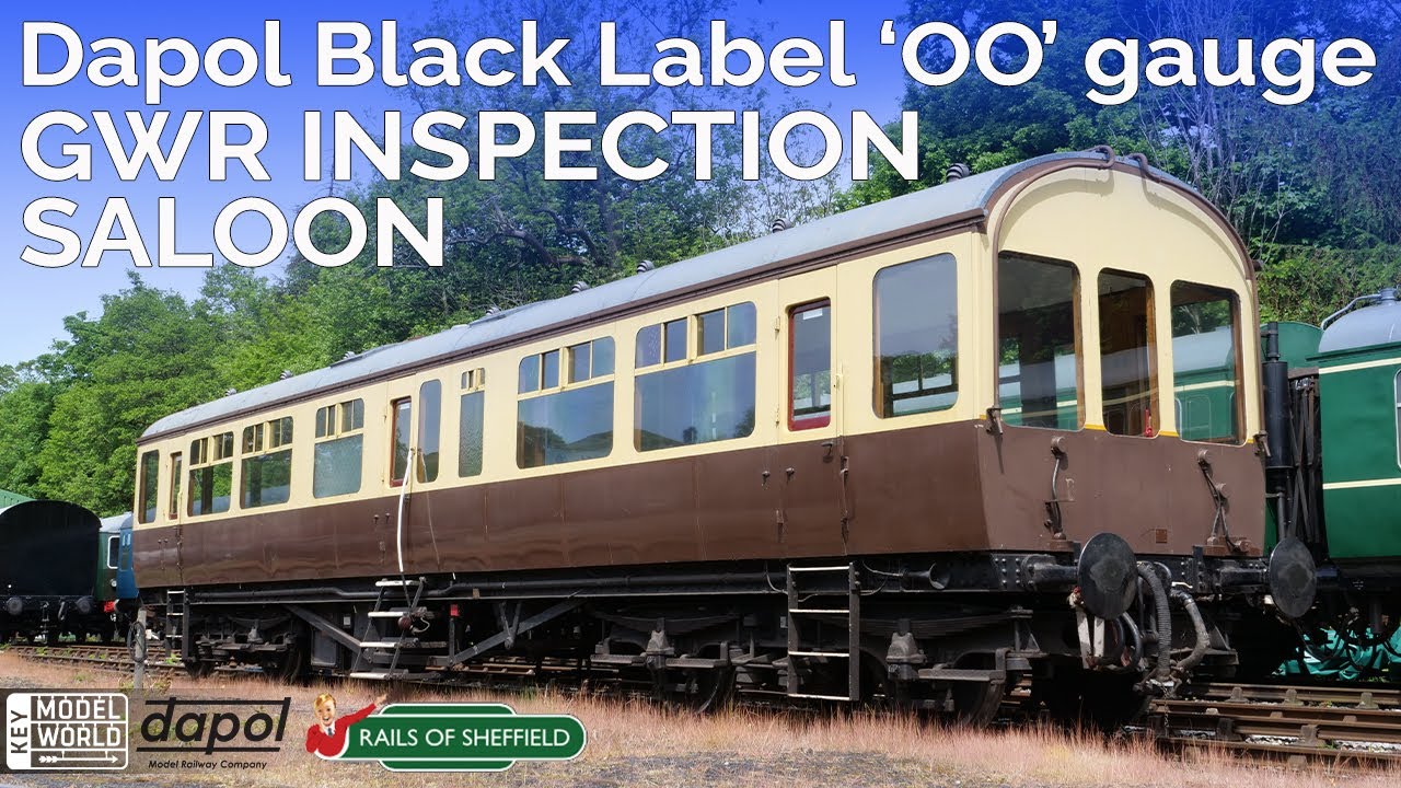 Dapol Black Label GWR Inspection saloon product launch