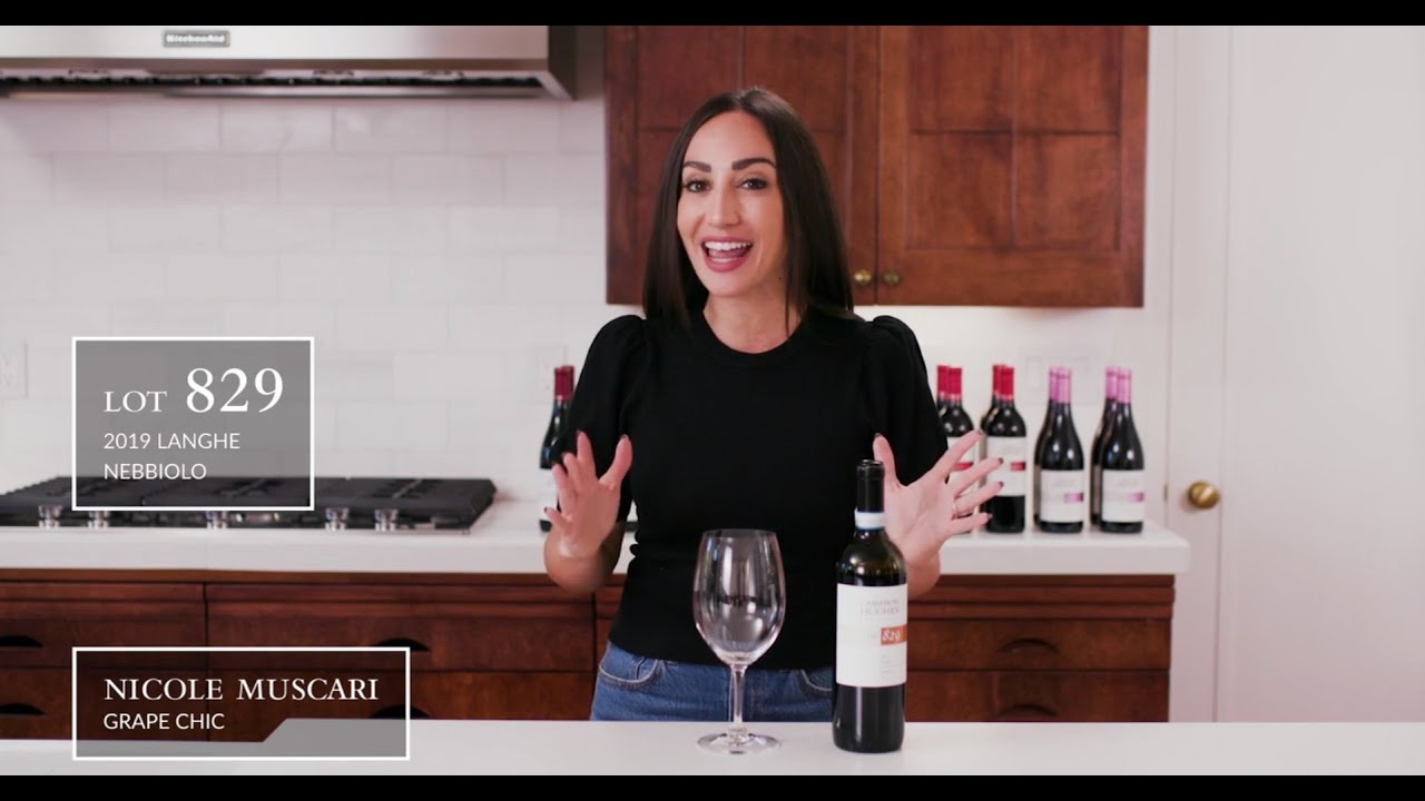 Wine Tasting: Lot 829 2019 Langhe Nebbiolo 🍷
