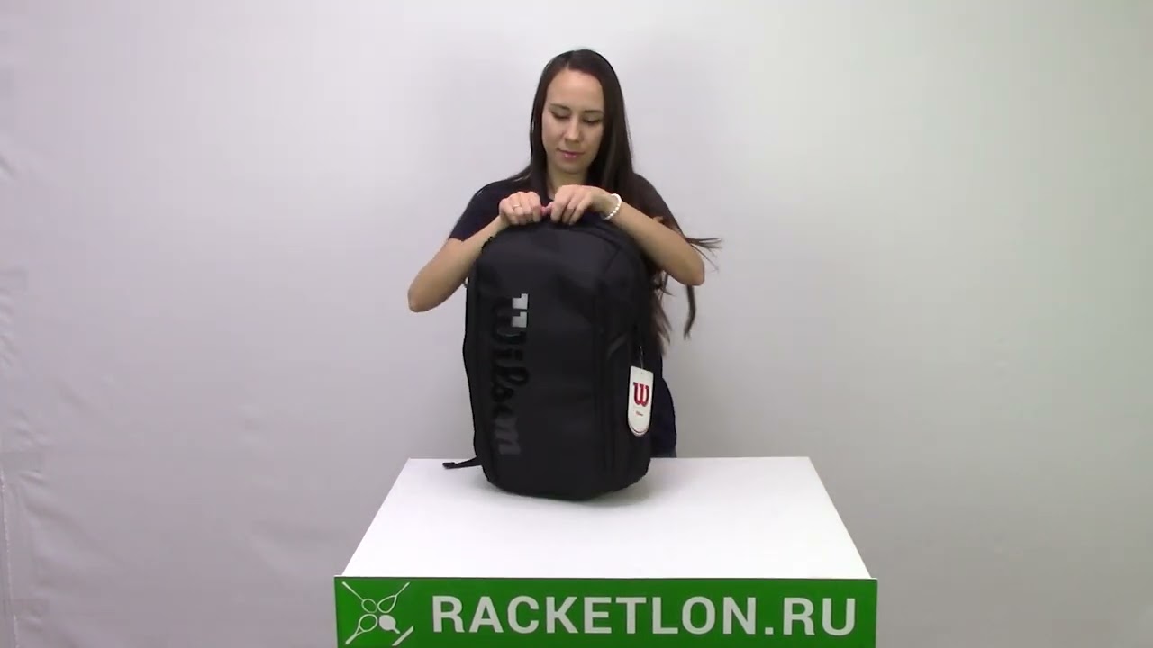 Рюкзак Wilson Super Tour Pro Staff Black