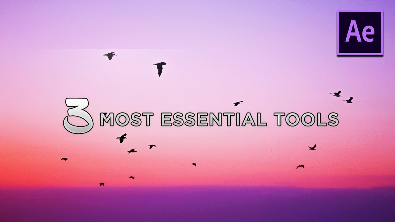 3 Most Essential Tools in After Effects CC!