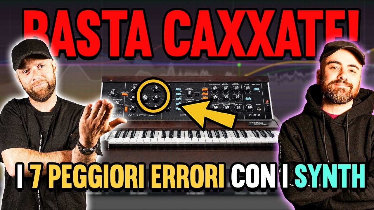 7 ERRORI che DISTRUGGONO il tuo SOUND DESIGN!