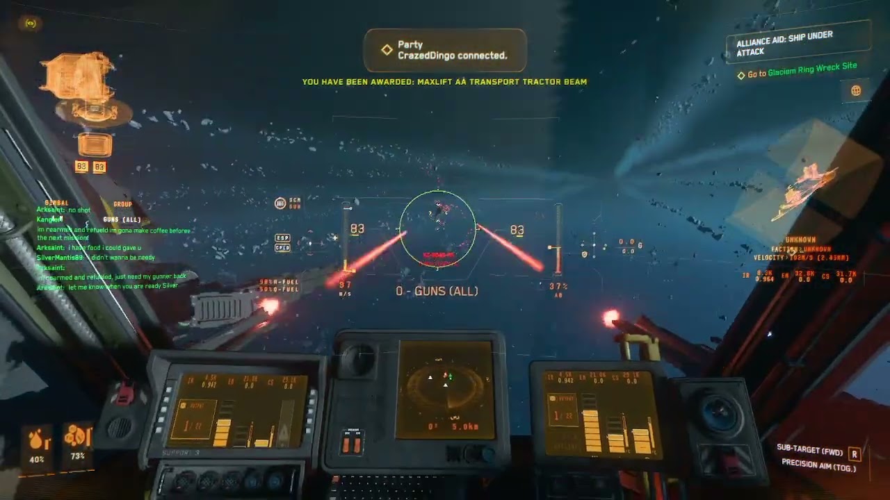 Star Citizen With a Full Crew Is Absolute Chaos 👀🔥