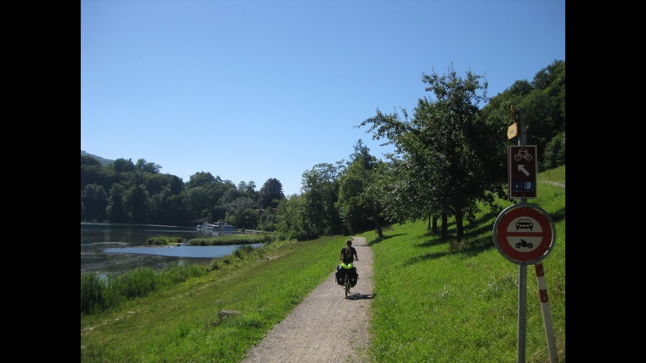Fietsen van Arnhem naar Rome via Benjaminse. O.a.Bodensee, Zwitserland, dag 9