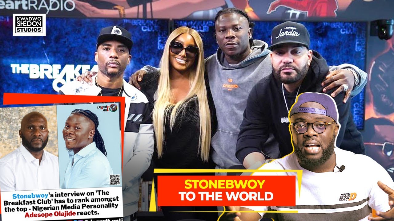 Stonebwoy Made Ghana Proud On The Breakfast Show🇬🇭🇬🇭🇬🇭