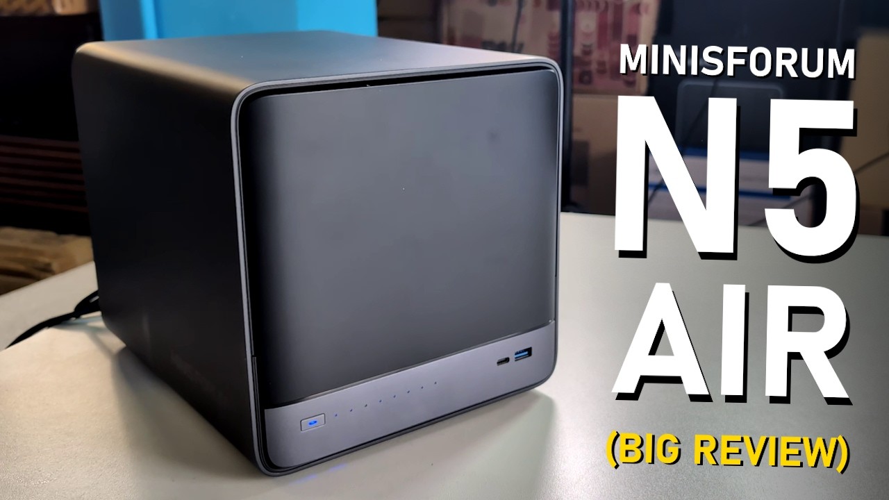 Minisforum N5 Air NAS Review (TOO GOOD for $499?)
