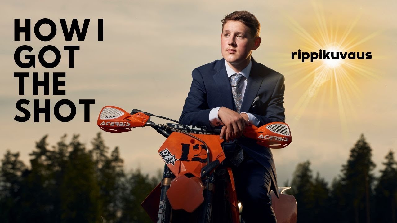 Rippikuvaus Askolassa | Kuvaus yhdell&auml; salamavalolla